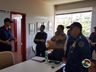 Comandante geral dos Bombeiros de SC visita a região