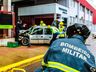 Simulado de evacuação e acidente de trânsito mobiliza Bombeiros e PM; vídeo
