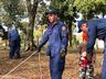 Alunos da escola do campo tem atividade diferenciada com Corpo de Bombeiros
