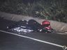 VÍDEO: colisão frontal deixa motociclista morto na BR-282 entre SMO e Maravilha
