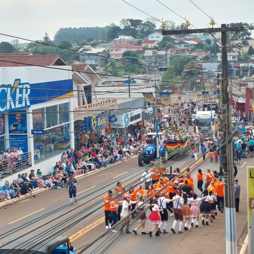Kerbfest 2024: Grande público prestigia desfile de entidades em Iporã do Oeste