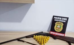 Operação da Polícia Civil resulta em apreensões em Descanso