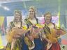 Daiane, Juliana e Jéssica são as novas soberanas da Oktoberfest