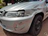 Mulher fica ferida em colisão entre carro e moto em São José do Cedro