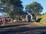 Motoqueiro tem fratura na perna em acidente na SC 496