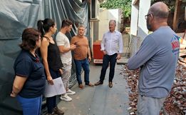 Trevisan entrega ordem de serviço no valor de R$ 238 mil para obra em escola