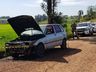 Motorista abandona veículo em chamas no interior de Tunápolis