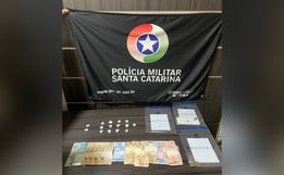 Polícia Militar prende homem por tráfico de drogas em Maravilha 