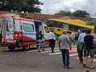 Grave acidente entre ônibus escolar e uma locomotiva deixa duas pessoas mortas