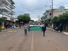 Linha do tempo sobre agricultura e indústria foi trabalhado no desfile cívico