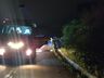 Capotamento deixa condutor ferido na SC 305 em Anchieta