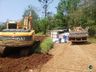 Carreta tomba e bloqueia o trânsito entre Iporã do Oeste e Tunápolis