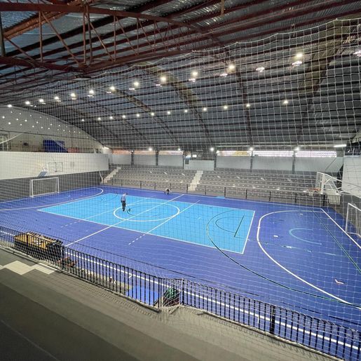 Ginásio Municipal de São Miguel do Oeste é revitalizado com investimento de R$ 200 mil