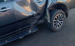Colisão entre moto e caminhonete deixa homem ferido em Campo Erê