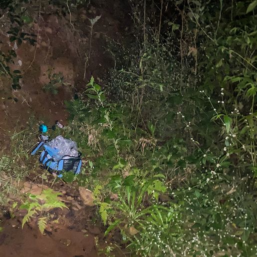 Condutor e ocupantes envolvidos em acidente com morte na BR-282 se evadiram do local