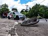 VÍDEO: Ciclista alcoolizado não consegue parar e colide em moto