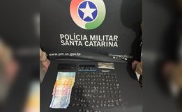 Polícia Militar prende homem por tráfico de drogas em São Miguel do Oeste