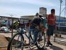 Gaúcho que viaja o Brasil com uma bicicleta Monark chega a Iporã do Oeste