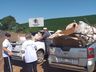 Mais de 200 sacos de lixo são recolhidos por voluntários nas margens das rodovias em Iporã do Oeste