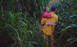 Criança desaparece em meio a milharal e mobiliza Corpo de Bombeiros e PM