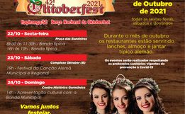 Atrações da 42ª Oktoberfest prosseguem neste final de semana