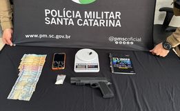 PM prende dois homens por tráfico de drogas em São Miguel do Oeste