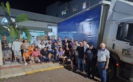 Voluntários de Iporã do Oeste arrecadam donativos aos atingidos pelas chuvas no RS
