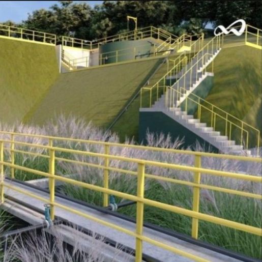 Avançam os trabalhos para construção da nova estação de Tratamento em Descanso