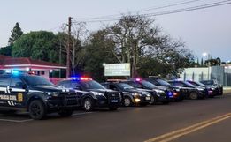 Polícia cumpre mandados e apreende arma de fogo e munições em Campo Erê
