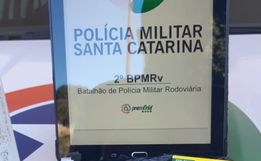 PMR flagra motorista com drogas na SC 163