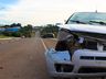 Homem fica ferido em acidente na BR-163
