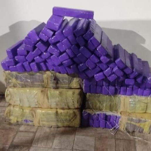 Polícia Militar apreende 150 quilos de maconha