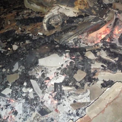 Morador perde tudo após casa pegar fogo no interior de Paraíso