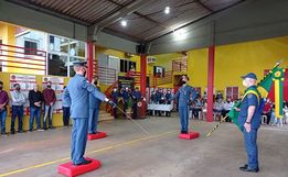 Bombeiros de São Lourenço do Oeste oficializam novo comandante em solenidade