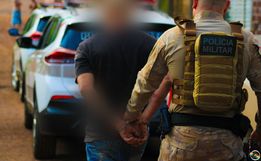 PM recaptura foragido que não retornou de “saidinha” de Natal em São Miguel do Oeste