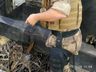 Polícia Militar de SMOeste incinera drogas apreendidas