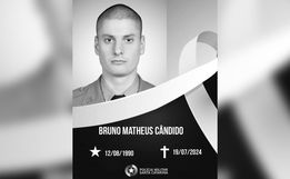 Sargento PM Bruno Matheus Candido morre em Chapecó