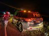 Motorista perde o controle de carro, capota e se choca com árvores na BR-163 