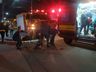 Motociclista fica gravemente ferido em colisão contra carro