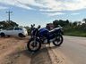 Colisão traseira deixa motociclista ferido na SC 492, em SMOeste 