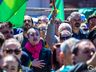 Imagens: Manifestantes pedem intervenção Federal em frente ao 14ºRCMec