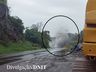Vídeo mostra detonação de rochas na BR-163 em Guaraciaba; confira