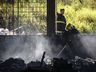 VÍDEO: Incêndio destrói materiais recicláveis da ACOMAR 