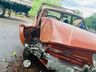 VÍDEO: Carro sai da pista e colide contra árvore na SC 163