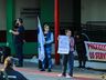 Servidores municipais fazem novo protesto em São Miguel do Oeste