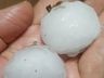 Chuva de granizo causa estragos em Itapiranga