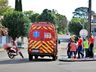 Colisão frontal deixa homem ferido no centro de SMO