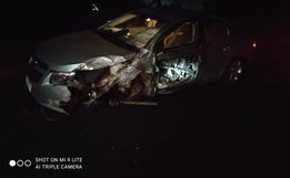 Motorista fica ferido em colisão frontal na SC 283