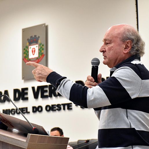 Vereadores prestam homenagem a José Carlos Zandavali Fiorini por sua trajetória pública