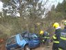 Colisão entre carro e carreta deixa uma pessoa morta na BR-282